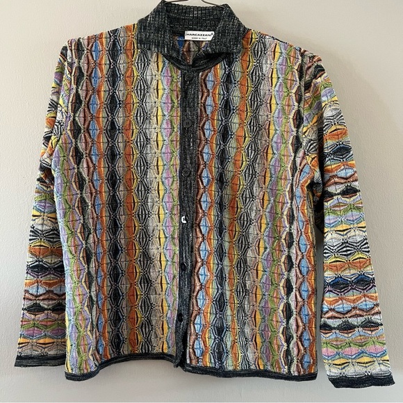 Vintage Marcazzani Cardigan Made in‎ Italy - Picture 1 of 7
